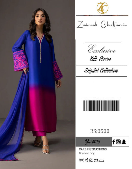 𝘽𝙧𝙖𝙣𝙙 : *zainab chottani * 𝙎𝙩𝙪𝙛𝙛: Shamooz silk 3pc