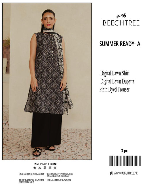 Beechtree 3-Piece Printed Suit - Timeless Elegance! 👗
