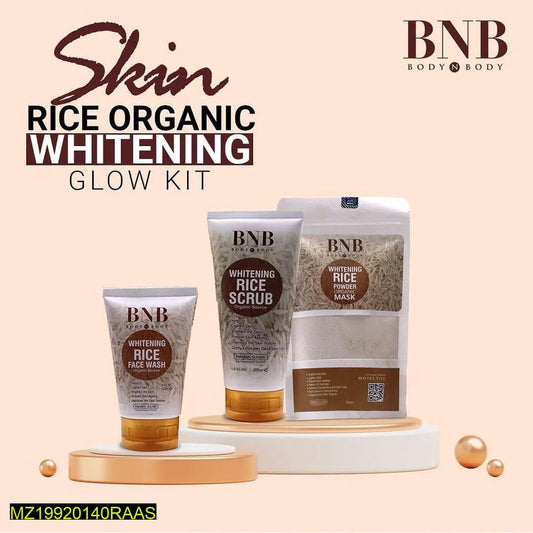 Whitening And Brightening Rice Facial Glow Kit