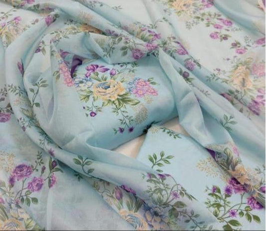 Floral Digitaal printed