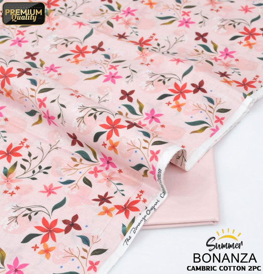 Digital Printed Cambric Cotton Shirt 2.5 meter