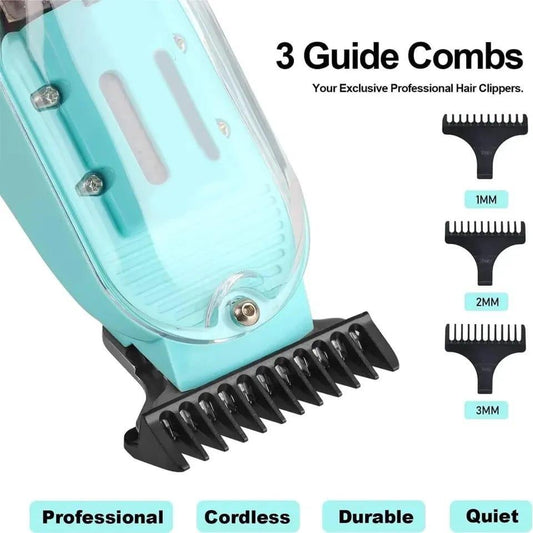 ransparent Electric Hair Removal Men's Trimmer