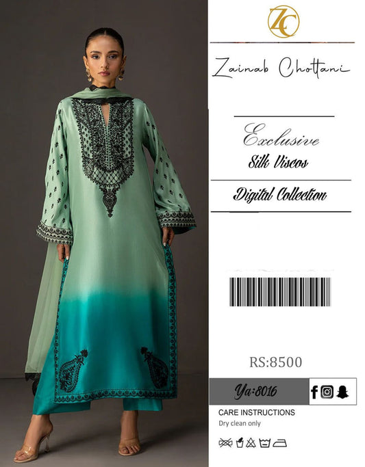 𝘽𝙧𝙖𝙣𝙙 : *zainab chottani * 𝙎𝙩𝙪𝙛𝙛: Shamooz silk 3pc